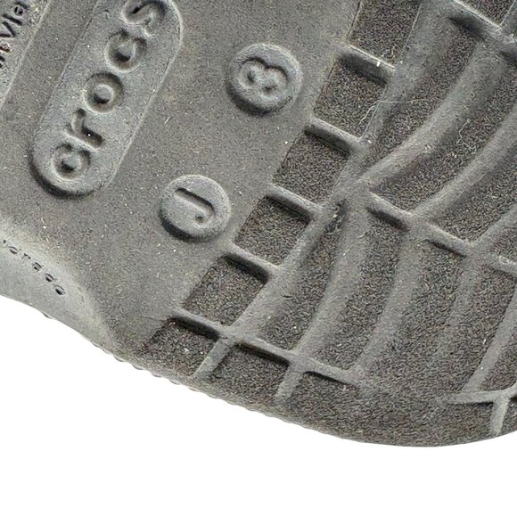 Crocs Classic Clog Black Groovy Tie-Dye Size 3 Juniors - Picture 6 of 6